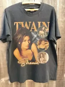 Shania Twain Tshirt World Tour Unisex T-Shirt