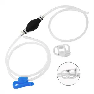 Gas Siphon Pump for Gasoline,Fuel Siphon Pump with Siphon Hose for Gasoline,Hand Syphon Pump for Water,for Lawn Mower