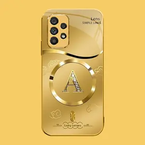 Suitable for [Galaxy A52 5g] high-end MagSafe phone case，Features a magnetic attachment function，exquisite Printed Pattern — Not 3D Dimensional Diamonds. YM99