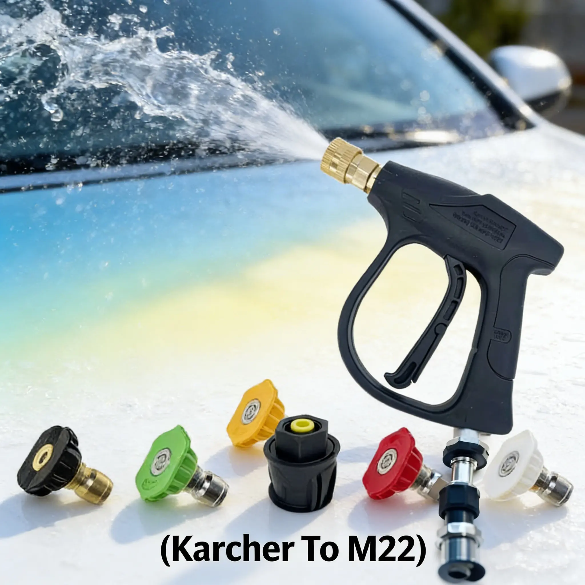 2 PCS Black Spray Gun & 12 Tips