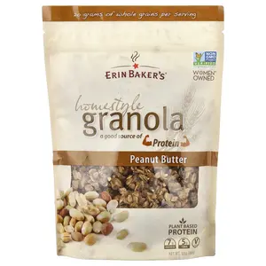 Erin Baker's Homestyle Granola, Peanut Butter, 12 oz (340 g)