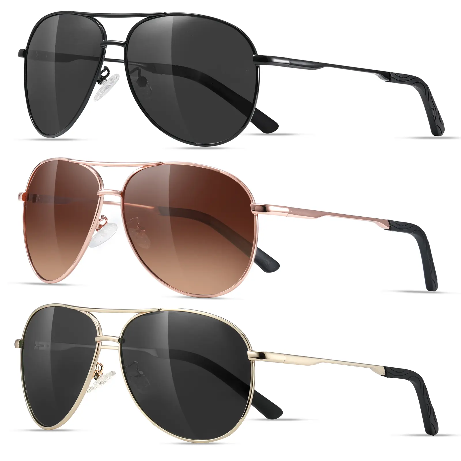 black black+rose gold Gradual tea+gold black