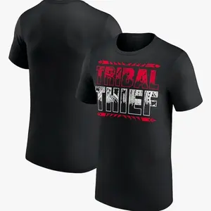 Bronson Reed Tribal Thief T-Shirt, Trendy Wrestling Workout Tshirt, Unisex Graphic Streetwear For Fans , Fitted - Menswear, Top