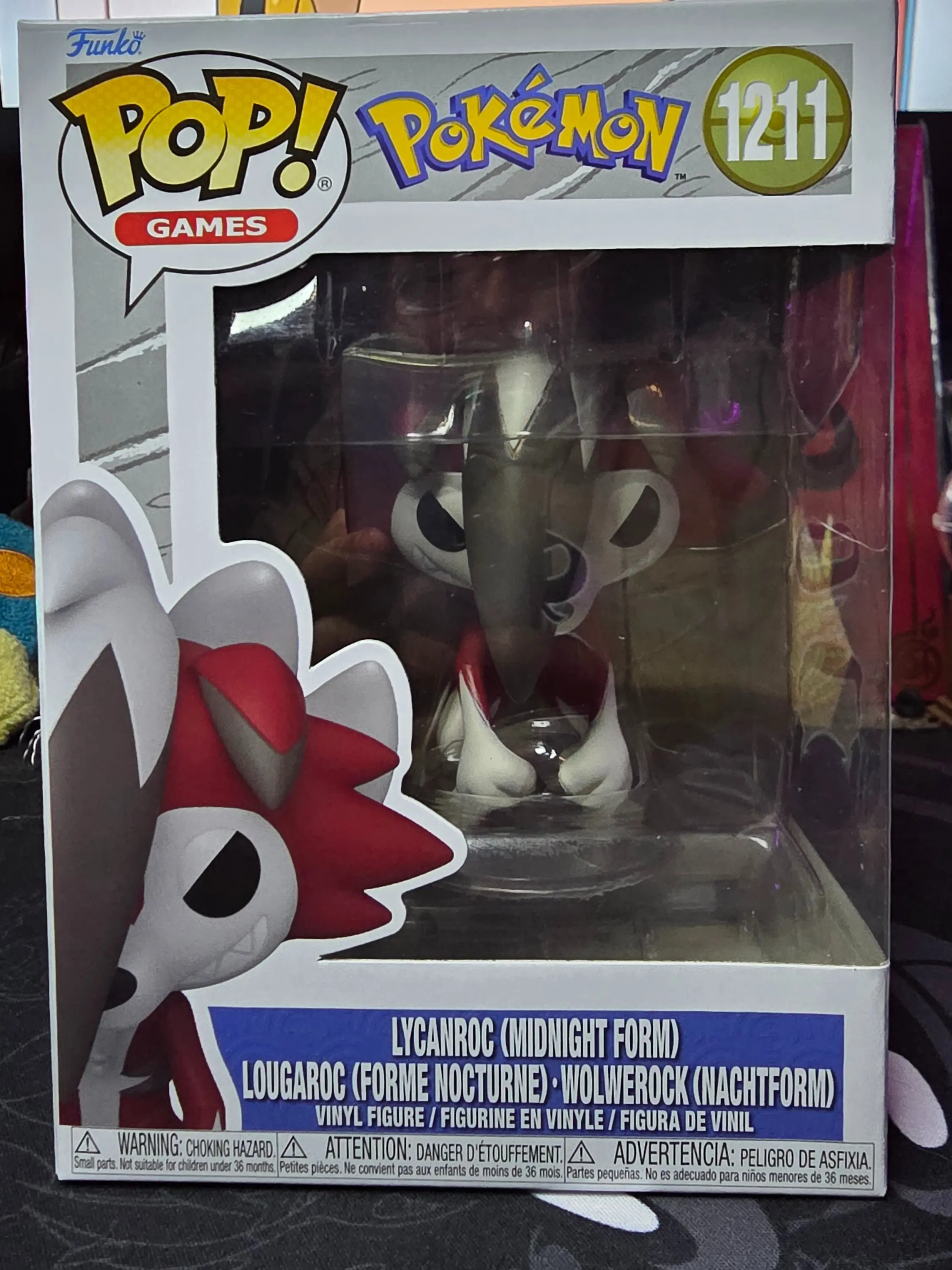 Lycanroc Midnight Form Funko #1211