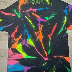 Rainbow reversed tie dyed Tshirt