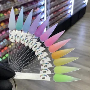 GLAZZ Acrylic Powder Collection (50% Sheer Pastel Colors)