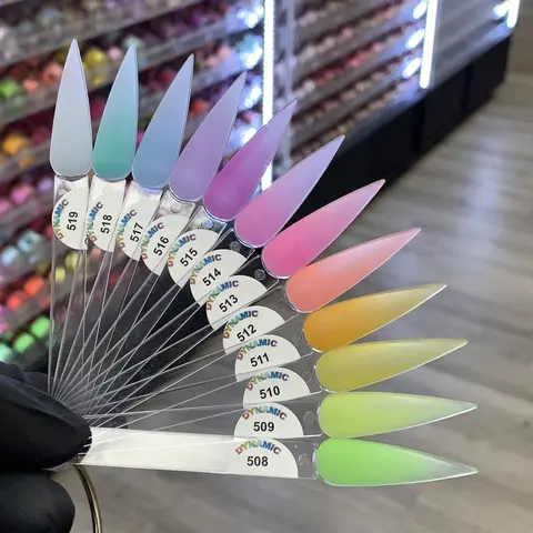 GLAZZ Acrylic Powder Collection (50% Sheer Pastel Colors)