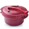 Microwave Pressure Cooker combines pressure with microwave energy to deliver speedy, savory meals in minutes.
