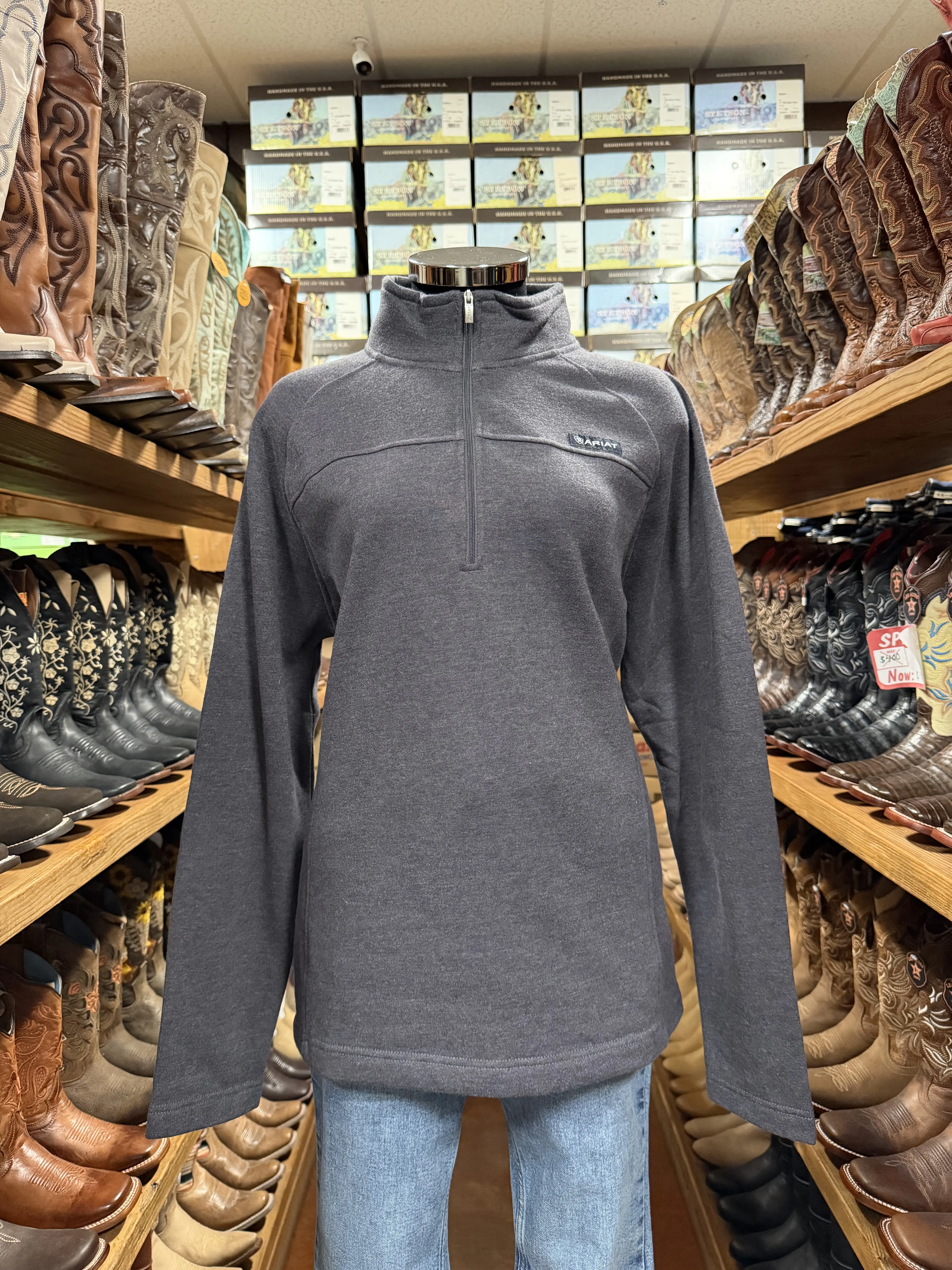 ARIAT – Women’s Real Comfort 1/2 Sweatshirt ( Periscope )