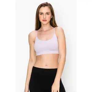 KURVE BUTTER SOFT BASIC STRAP CAMI BRALETTE