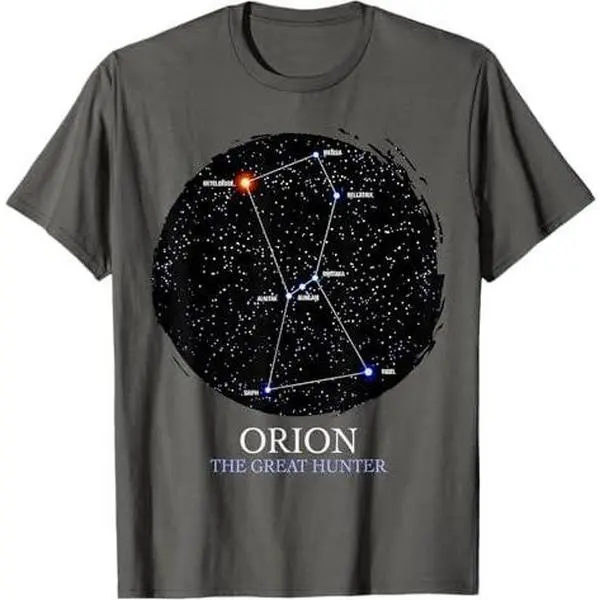 Orion Star Constellation Of Orion The Hunter Astronomy T-Shirt