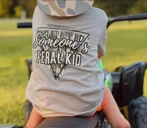 Youth + Adult, Someone’s Feral Kid Boy's Shirt, graphic tees country youth boy clothes, toddler boy clothing stuff, boys clothing, southern boy clothes