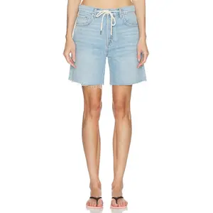 GRLFRND Bella Cut Off Drawstring in Santa Monica