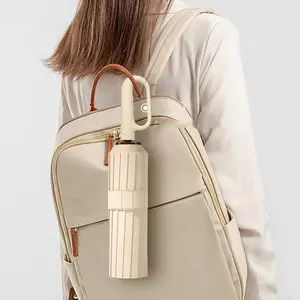 Travel folding large umbrella with reinforced double 10 ribs, automatic opening and closing,  suitable for men and women, Foldable Umbrella for Travel,42“ Lightweight Automatic Open Close Umbrella, 10 Ribs Portable Rain Sunshine WInd Proof Black