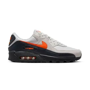 Nike Air Max 90 Vast Grey Safety Orange IF0670-003 Men's Fashion Sneaker New