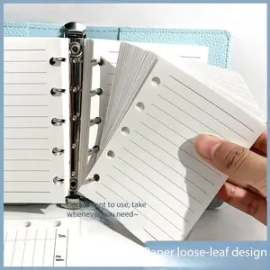 Student Favorite Business Essential Pocket Notebook M5 Loose Leaf Refill, Daily Plan Weekly Planner, Travel Journal, Light Portable