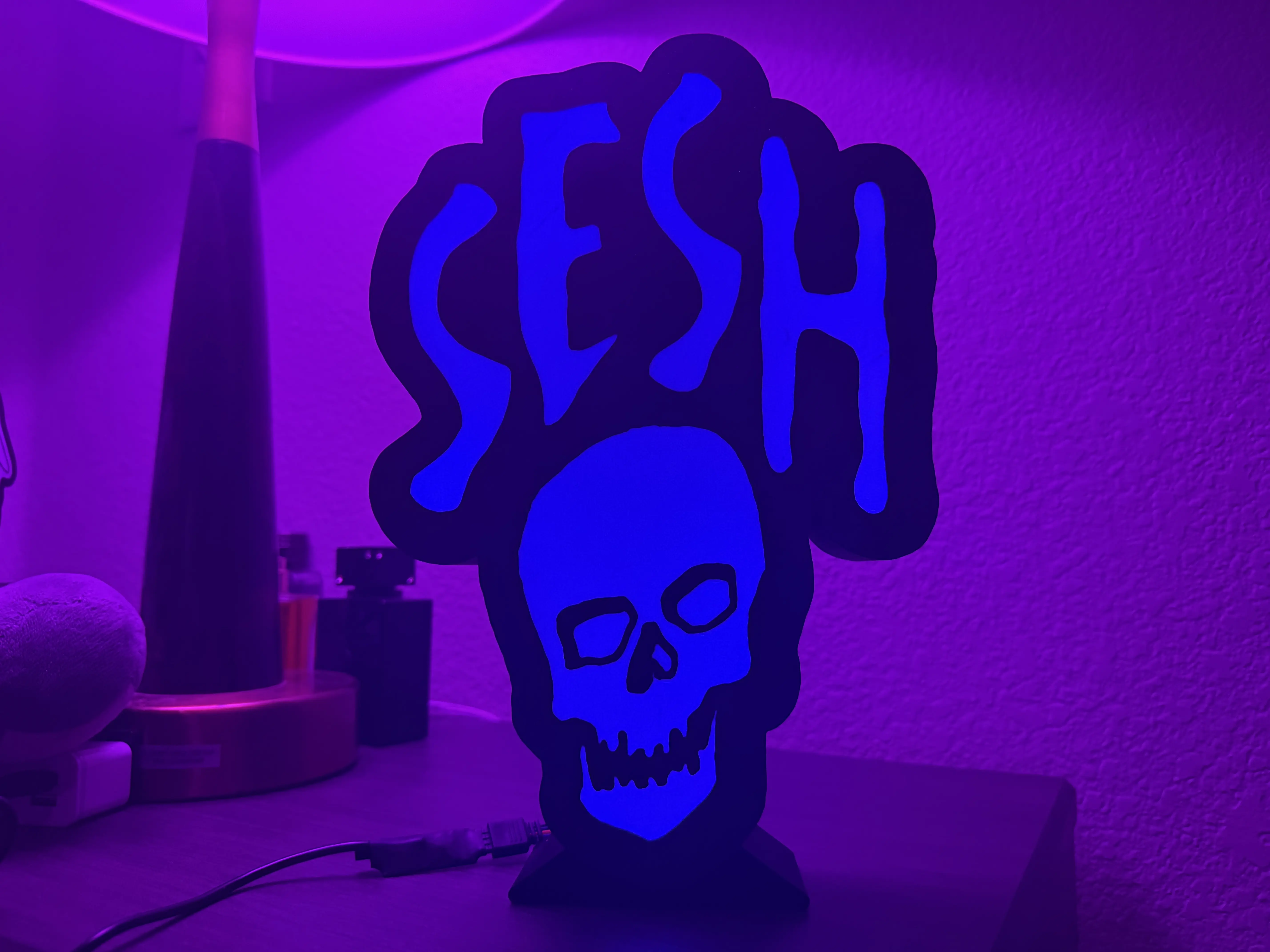 Sesh sign | Room Decor | Bones Sesh sign | Room Decor | Bones
