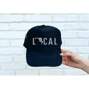 Local (Maryland) DTF Printed Black Trucker Hat