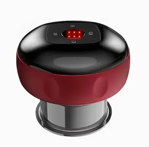 Smart Electric Heating Cupping Massager – Portable Rechargeable Body Massage Device with 12 Adjustable Suction Levels