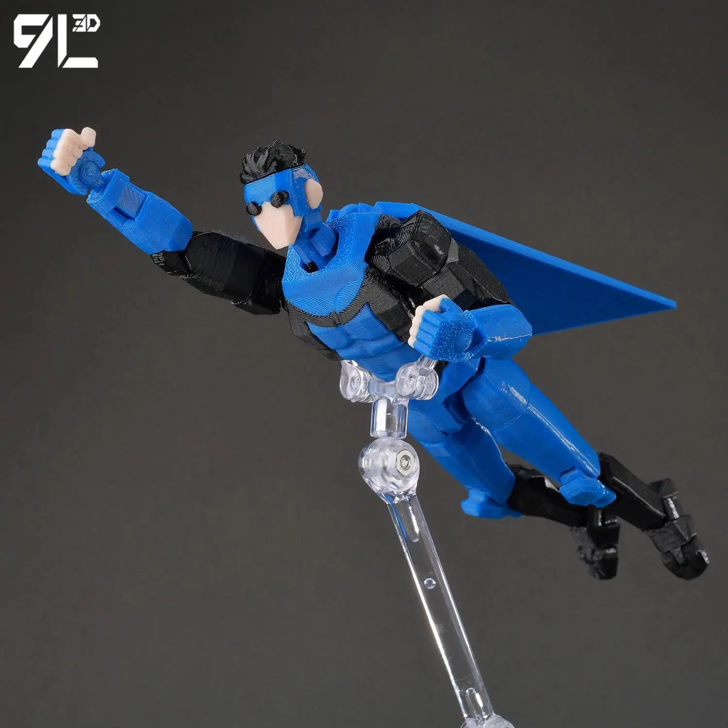 9L3D Lucky13 Black Blue Invincible 2.0 Action Figure Titan13 Dummy13 T13 Multi-Jointed 3D Printed Collectible Model Toys