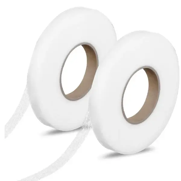 Iron-On Hemming Tape Buy 1 Get 1 Free No-Sew Fabric Adhesive for Pants Quick Fix White, Buy 1 Get 1 Free Product