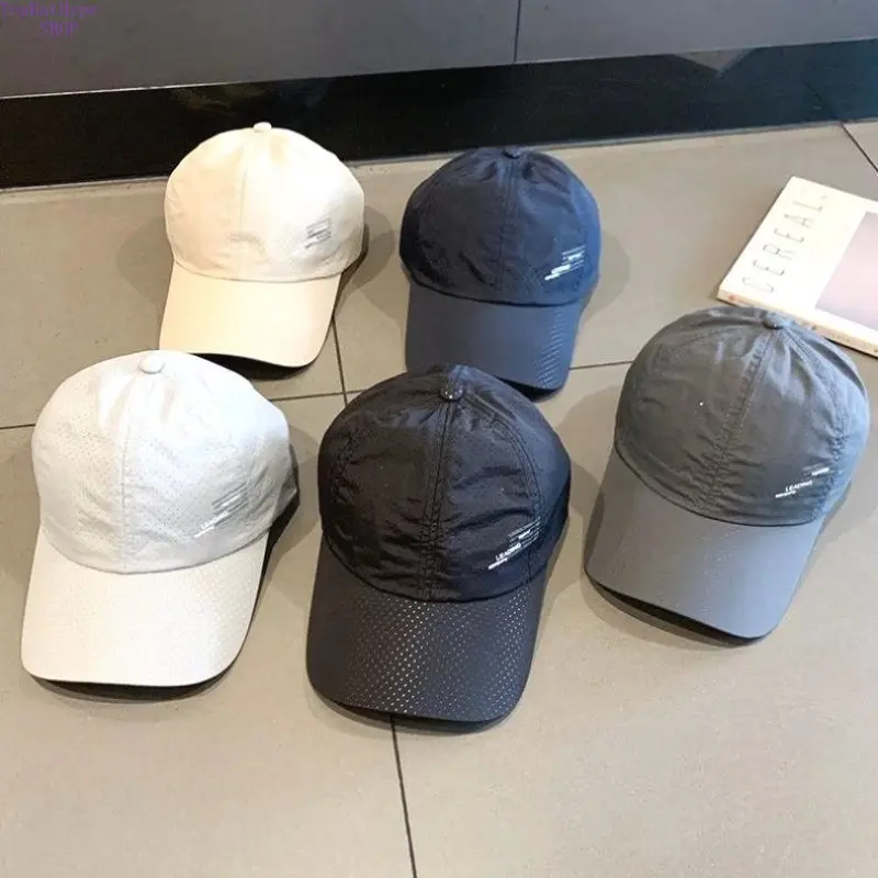 Solid Unisex Baseball Cap, Lightweight Snapback Hat with Adjustable Fit, Breathable Cooling Design for Sun Protection During Hiking and Cycling, Cool All Day, Unisex Design, Cycling Sun Cover, Beach Sun Hat, Flexible Fit Hat