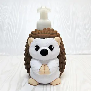 Hedgehog Foaming Soap Holder – Cute Animal Sink Decor