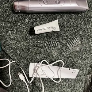 Product Review of Akunbem Bikini Trimmer for Women, Electric Shaver and Razor Rechargeable 2-in-1 Body and Facial Epilator, Dual Heads for Painless Trimming of Pubic Hair, Face, Underarms and Legs, IPX7 Waterproof. Christmas Gift New Year Gift Shaving Grooming from B**e