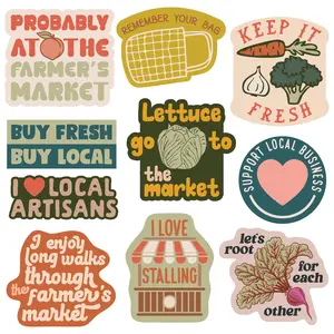Farmers Market Sticker Extra Large Stickers for Adults Funny Adhesives with Memes Funny Stickers with Colorful Graphic Decals Funny Food Multi Farmers Market Sticker Extra Large Stickers for Adults Funny Adhesives with Memes Funny Stickers with Colorful Graphic Decals Funny Food Multi