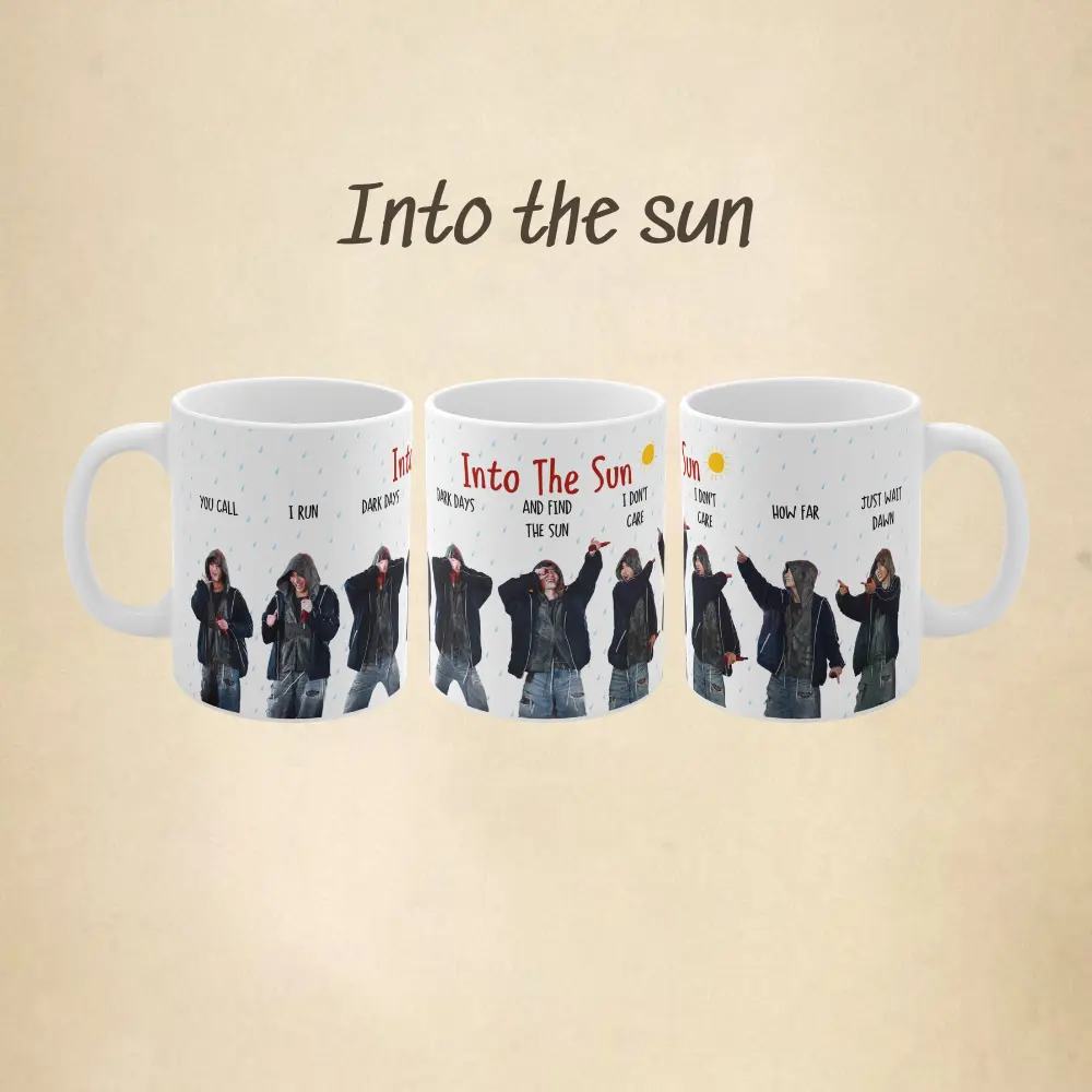 [Mug] Into The Sun Mug, Kpop World Tour Drinkware