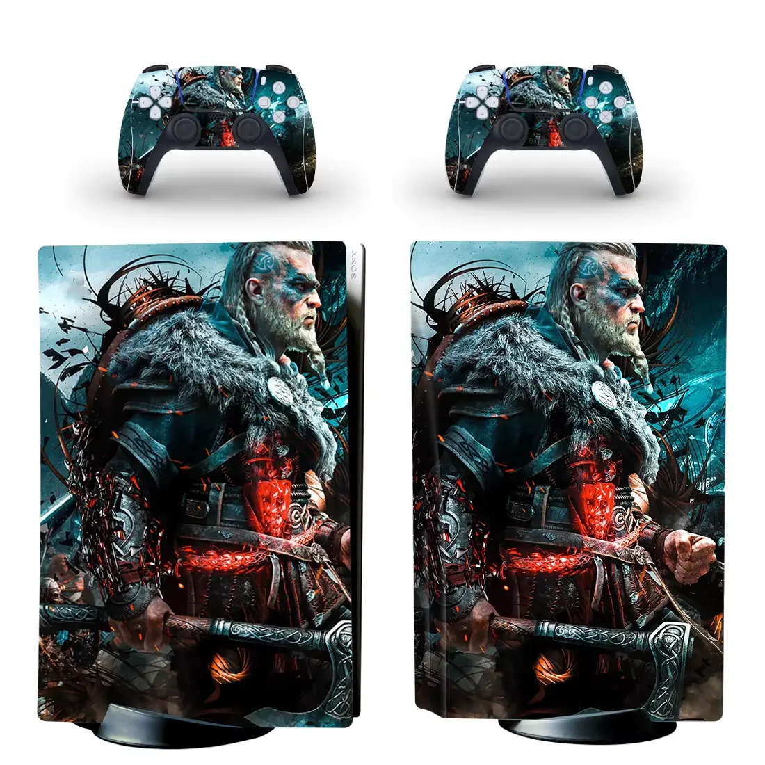 New Game PS5 Standard Disc Skin Sticker Decal Cover for Console & Controller PS5 Disk Skins Vinyl NONE