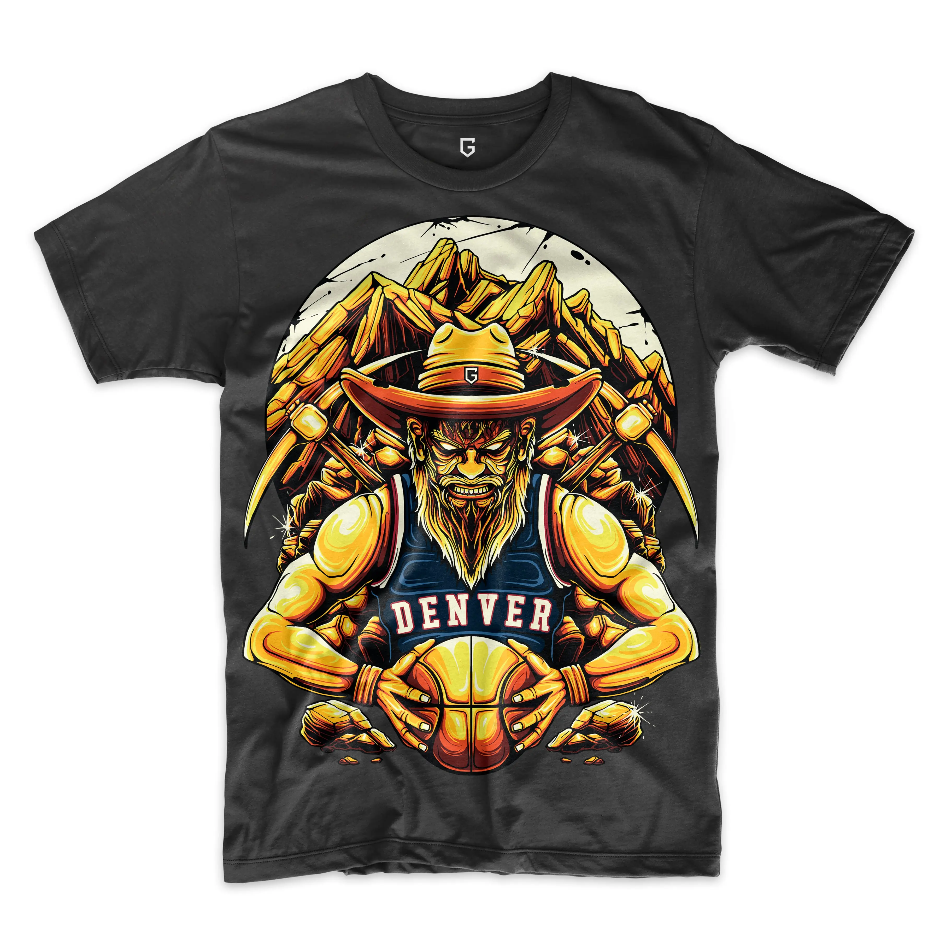 Denver Nuggets Basketball Men's T-Shirt