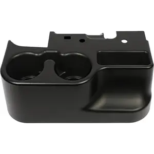 Console Cup Holder Compatible with 1999-2001 Ford F-250 F-350 F-450 F-550 Super Duty Truck Storage Box Center Car Cup Holder Organizer Painted Black-TK