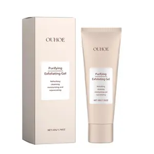 Purifying Peeling Gel - Exfoliating Gel for Face and Body, Clean and Clear Face Wash, Gentle Purifying Cream for Sensitive Skin (1 piece) Skincare Honey fig scrubs