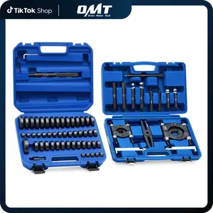 Orion Motor Tech 2 in 1 Bushing Driver Tool & Bearing Press Kit, Complete Bushing & Bearing Service Kit with 2" and 3" Jaws, 5 Ton Capacity Bearing Separator, Heavy Duty Wheel Bearing Puller Tool Set