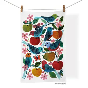 Apple Orchard Cotton Tea Towel