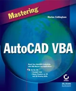 USED-Mastering AutoCAD VBA by Marion Cottingham (Paperback)