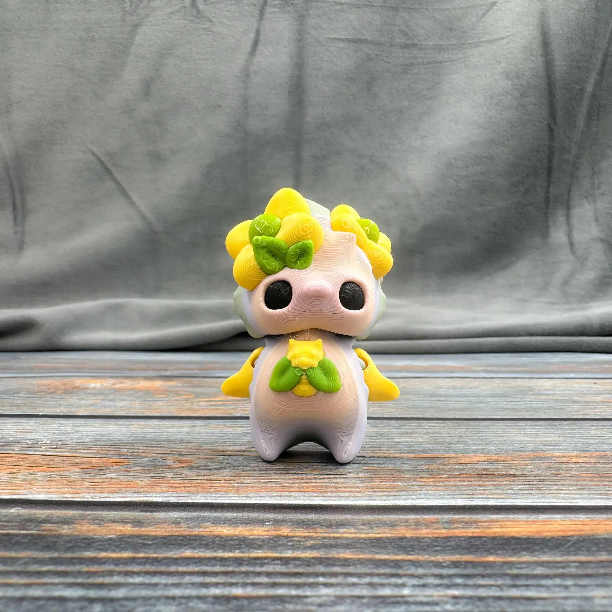 Flower Pixie 3D Printed Fidget Figure