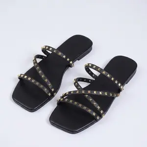 Women's Miami Toe Loop Sandals - Studded & Metallic Styles