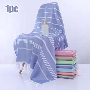 Microfiber Turkish Beach Towel, Quick Dry Absorbent Lightweight Sand Free, Extra Large Oversized Bath Pool Swim Towel, Beach Accessories Essentials Gift for Women Men, Microfiber Beach Towels