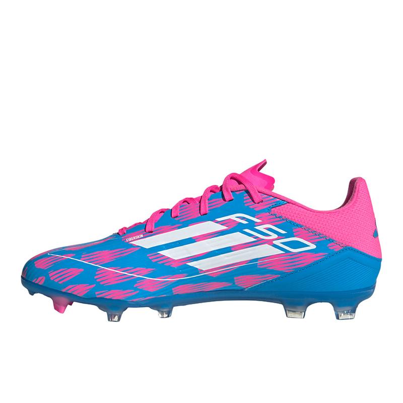 adidas Mens Messi F50 League Firm GroundMulti-Ground Soccer Cleats  - Blue, Pink