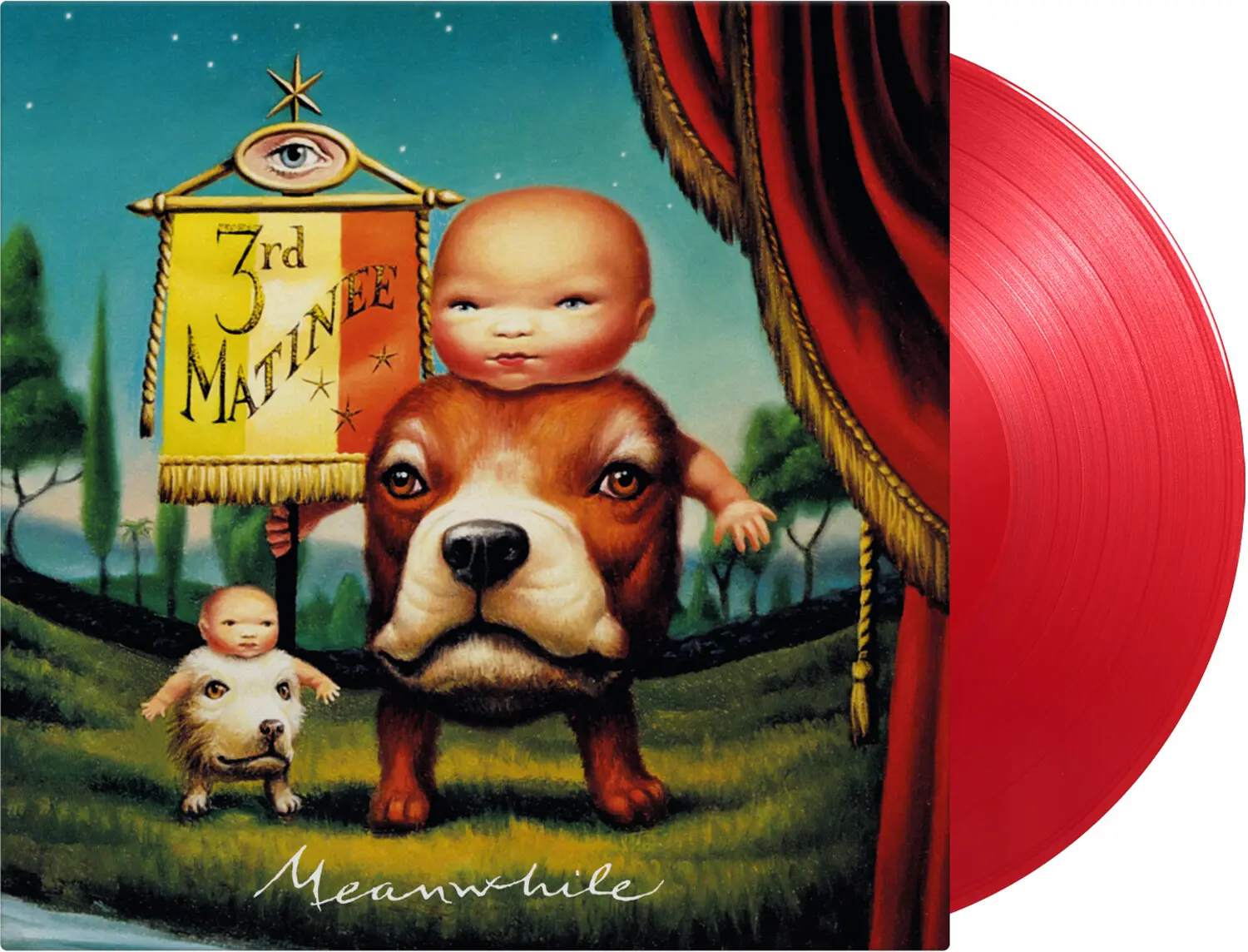 3rd Matinee - Meanwhile - Limited 180-Gram Translucent Red Colored Vinyl  [VINYL RECORD - LP] Colored Vinyl, Ltd Ed, 180 Gram, Red, Holland - Import