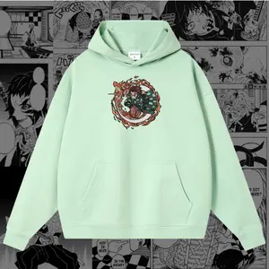 Tanjiro Embroidered Hoodie | Demon Slayer