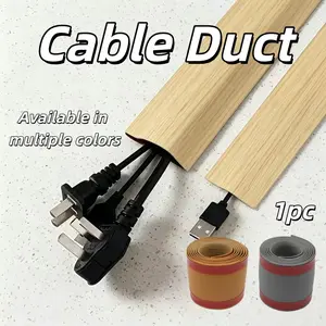 1 Roll Of 5.5CmX1Meters Cable Duct For Exposed Wiring, Cable Management, Desktop Management, Suitable For Winch Cables, Jumper Cables
