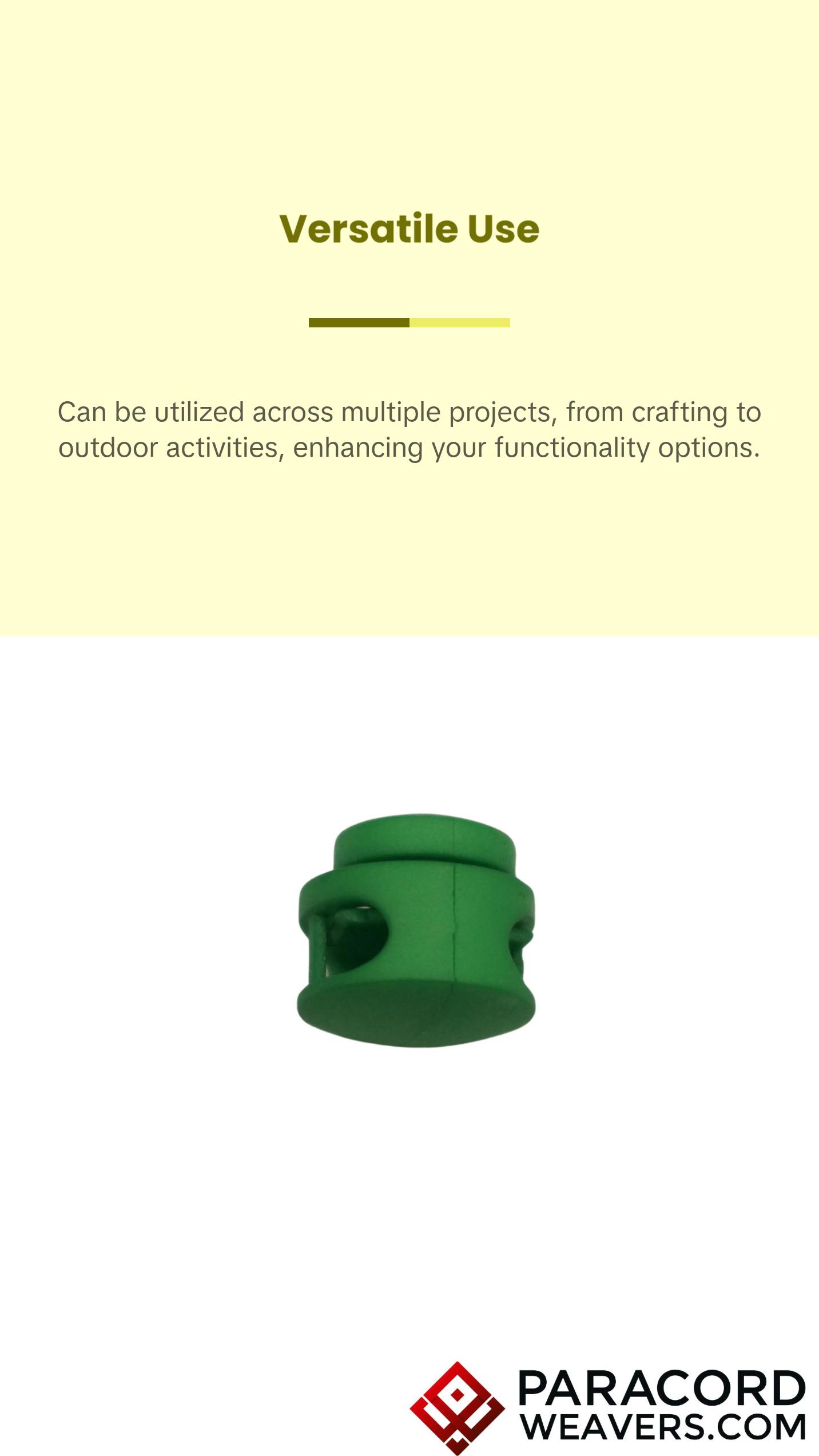 Plastic Button Drawstring Toggle - 17MM