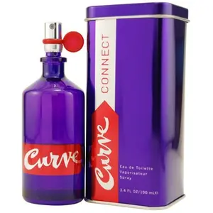 212 MAIN Curve Connect Ladies Eau de Toilette (EDC) Spray, 3.4oz, Aromatic Woody Aroma with Tangerine Blend & Cedar Base, Daily Use Women's Fragrance