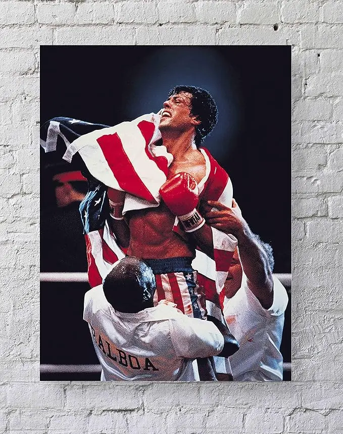 Rocky 4 Movie Poster Print Unframed Decor Wall Art