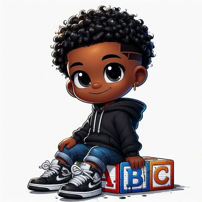 ABC Young Boy Print