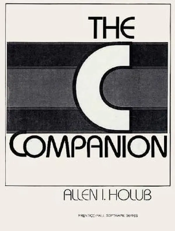 USED Book - C Companion by Allen I. Holub (Paperback) - english