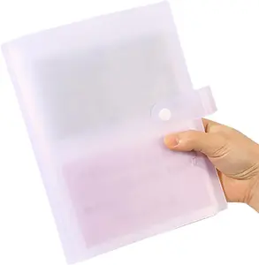 3X5 Index Card Organizer, Betterjonny Index Cards Clear Plastic Holder Organizer Pouches Book Recipe Card Holder Flash Cards Holder, 40 Page Hold 160 Cards BetterJonny